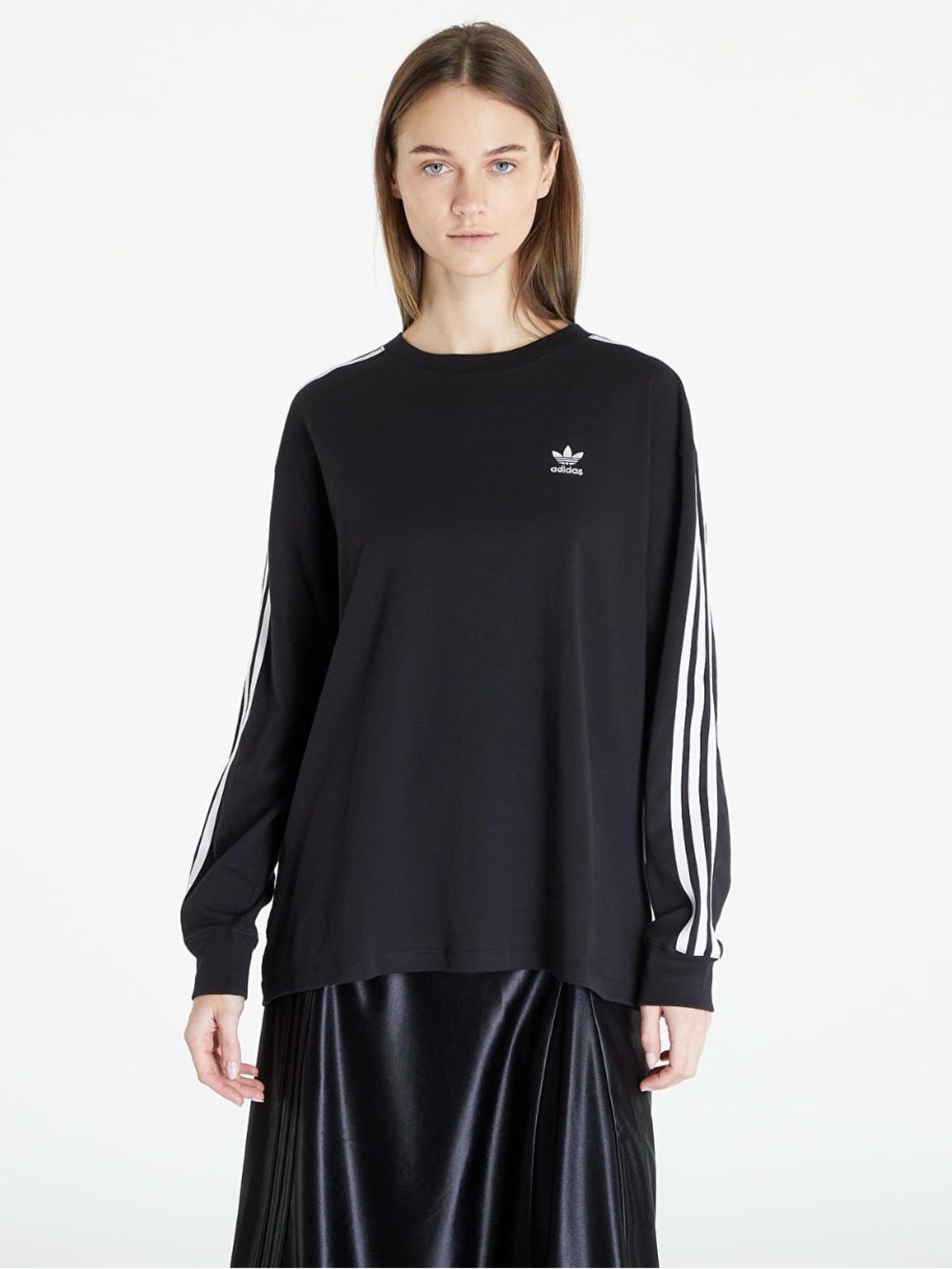 Adidas Black Classic Long Sleeve Tee (2X) - Picture 2 of 6